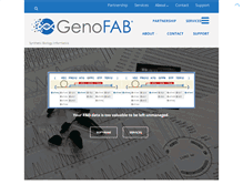 Tablet Screenshot of genofab.com